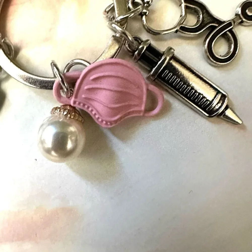 Nurse  charm key chain